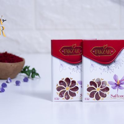 زعفران نیم گرمی پاکتی لوکس تک زر