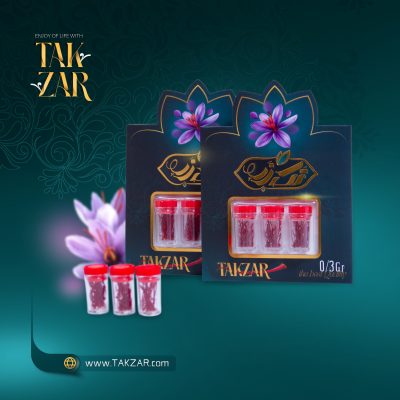 زعفران قوطی 0.3 گرمی لوکس تک زر